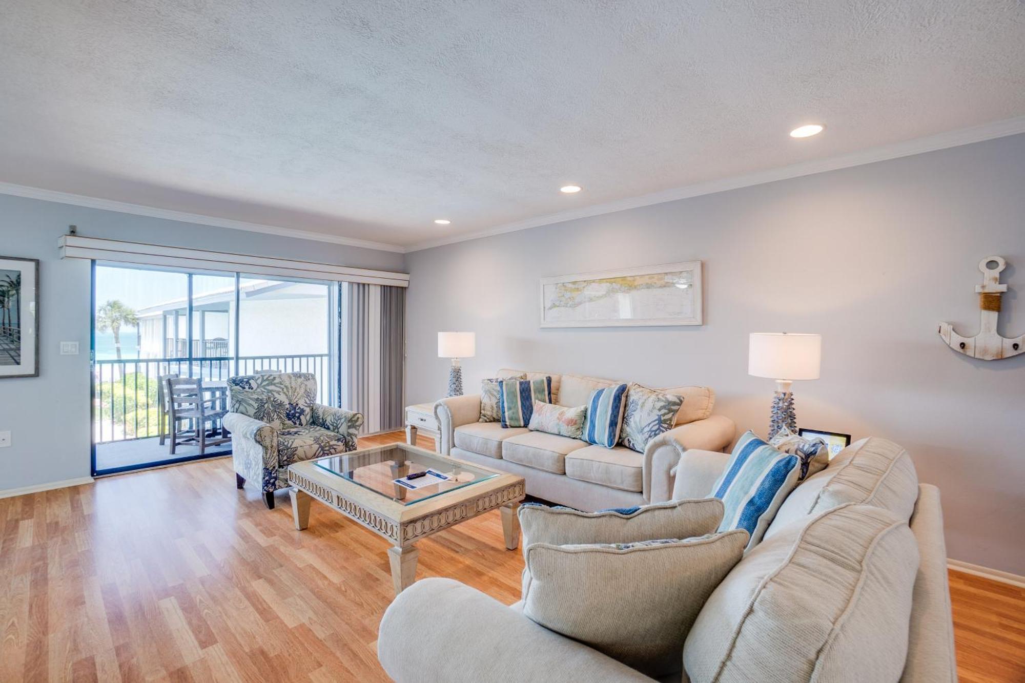 Beach Front Condo Sea View Play At Gulf Place Holmes Beach Exteriör bild